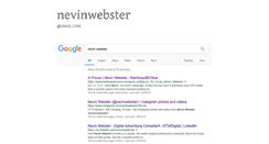 Desktop Screenshot of nevinwebster.com