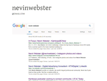 Tablet Screenshot of nevinwebster.com